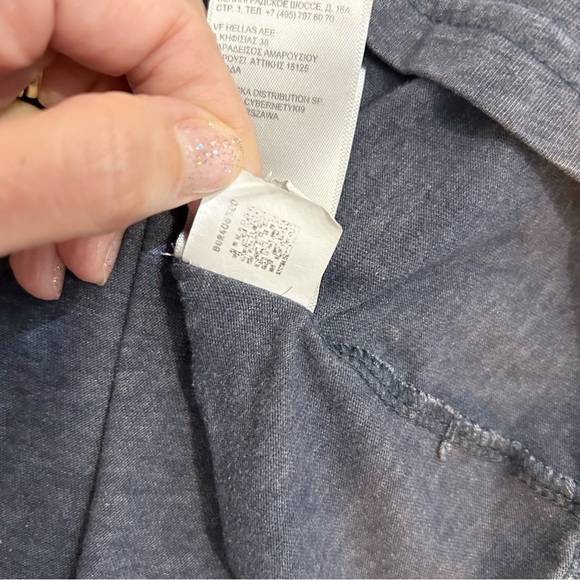 The North Face Large Men’s Blue & White Logo T-Shirt - Picture 12 of 13